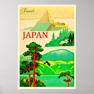 Reizen Japan  Poster