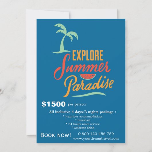 Reizen Kaart (Voorkant)