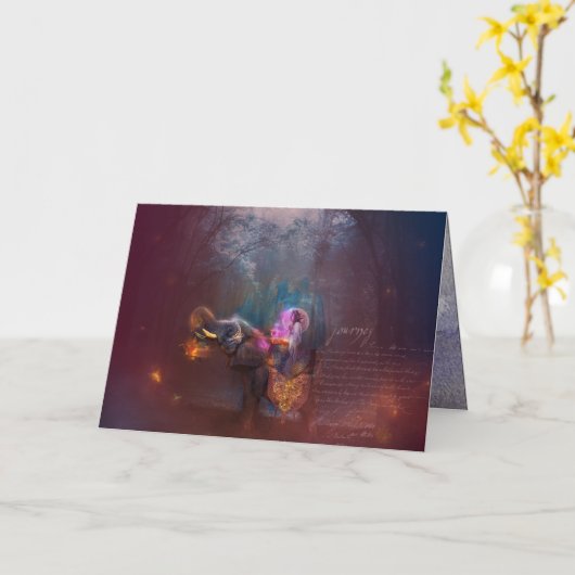 Reizen Kaart (Gele Bloem)