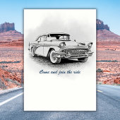 Reizen Klassieke Auto Wordt 60 Jaar Kaart
