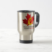 Reizen Koffie Mug. Reisbeker (Voorkant rechts)