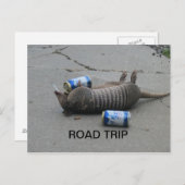 Reizen langs de weg briefkaart (Voorkant / Achterkant)