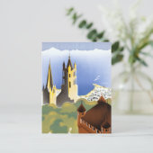  reizen Lausanne-Ouchy Zwitserland Briefkaart (Staand voorkant)