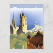  reizen Lausanne-Ouchy Zwitserland Briefkaart (Voorkant)