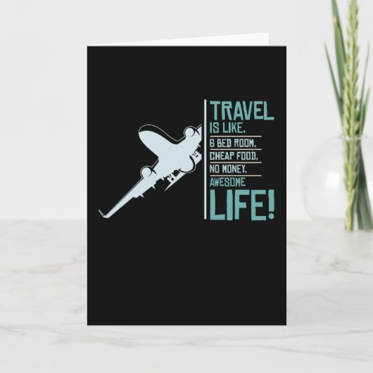 Reizen Leven Kaart (Voorkant)