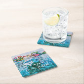 Reizen liefde kartonnen onderzetters (Insitu)