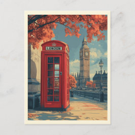  reizen Londen Briefkaart