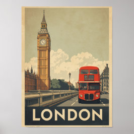 reizen Londen Poster