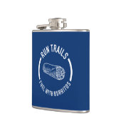 Reizen lopen, brandstof met Burritos Heupfles (Links)