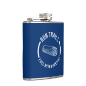 Reizen lopen, brandstof met Burritos Heupfles (Rechts)