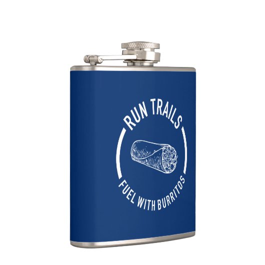 Reizen lopen, brandstof met Burritos Heupfles (Rechts)