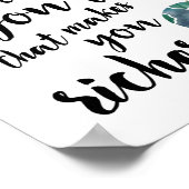 Reizen maakt je rijker | Art Print (Hoek)