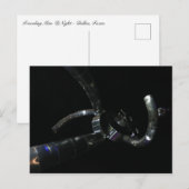 Reizen Man Series @ Night #1 Briefkaart (Voorkant / Achterkant)