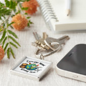 Reizen Meer Zie meer Voel je levend Sleutelhanger (Zijkant)