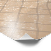 Reizen meisje kleurrijk foto afdruk (Hoek)