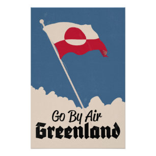 Reizen met Air Greenland Perfect Poster
