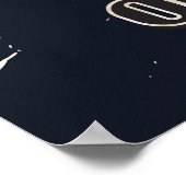 Reizen met baanbrekende sci-Fi  kunst Poster (Hoek)