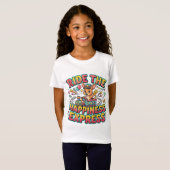 Reizen met de Happiness Express Knuffel Kangoeroe T-shirt (Voorkant volledig)