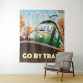 Reizen met de Tram Wandkleed (In situ)