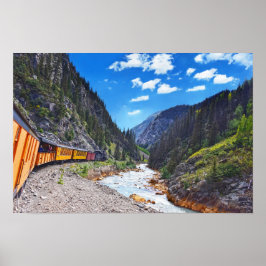 Reizen met de Vintage Train in Colorado Poster