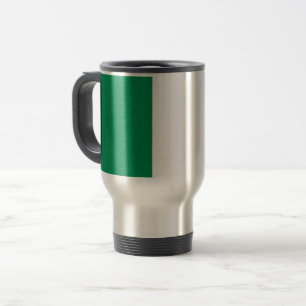 Reizen met de vlag van Nigeria Reisbeker