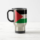 Reizen met de vlag van Palestina Reisbeker (Links)