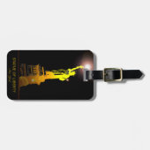 Reizen met Liberty: Vrijheidsbeeld Bagagelabel (Voorkant horizontaal)