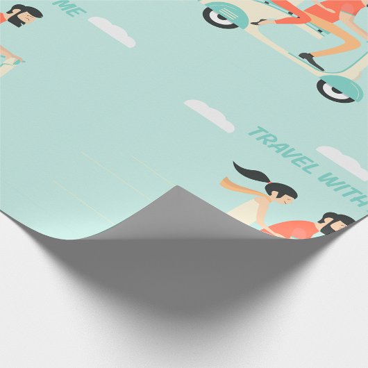 Reizen met mij cadeaupapier