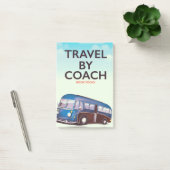 Reizen met touringcar Britse reisposter Post-it® Notes (Kantoor)
