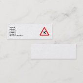 Reizen Mini Visitekaartje (Voorkant / Achterkant)