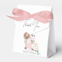 Reizen Miss naar Mrs Pink Suitcase Vrijgezellenfee Bedankdoosjes