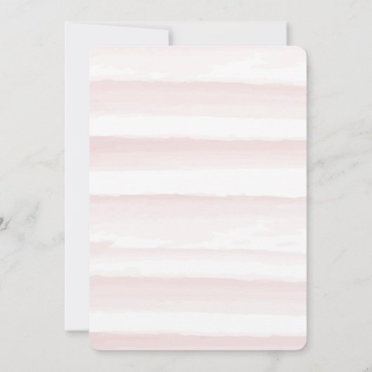 Reizen Miss naar Mrs Pink Suitcase Vrijgezellenfee Kaart (Achterkant)