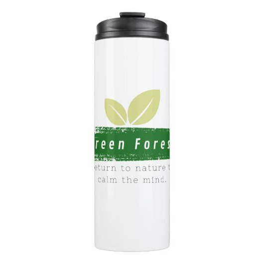 Reizen Mokken Outdoor in natuur Thermosbeker (Voorkant)