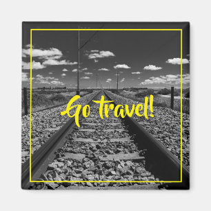 Reizen! Motivatie Inspiratie Magnet