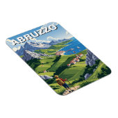 Reizen naar Abruzzo Italië Magneet (Rechterzijde)