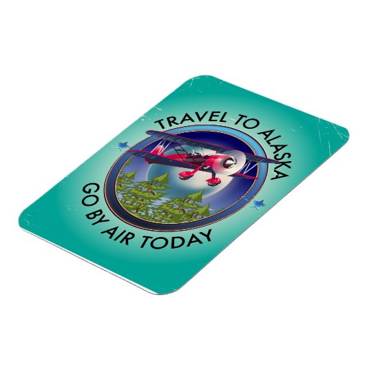 Reizen naar Alaska Magneet (Linkerzijde)