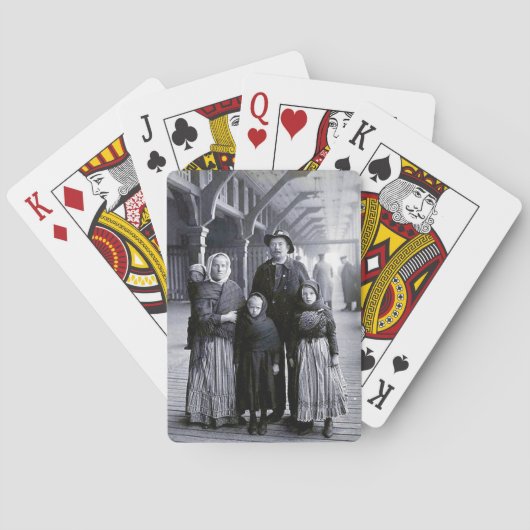 Reizen naar Amerika Pokerkaarten (Achterkant)