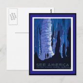 Reizen naar Amerika - WPA Briefkaart (Voorkant / Achterkant)