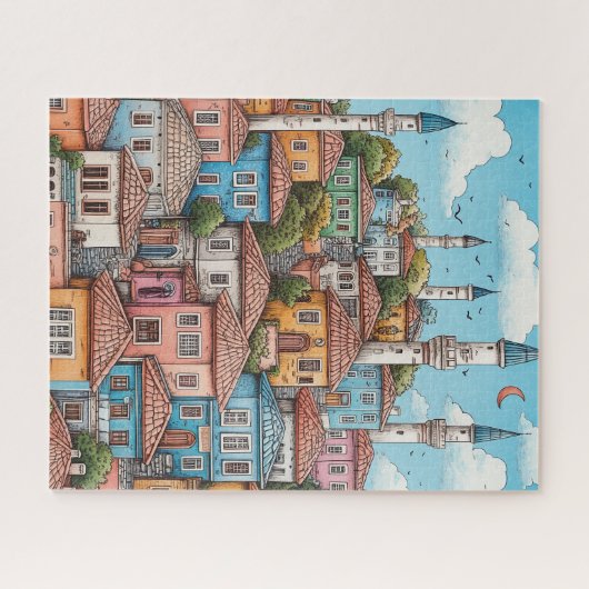 Reizen naar Ankara Turkije Legpuzzel (Horizontaal)