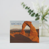 Reizen naar Arches National Park Briefkaart (Staand voorkant)