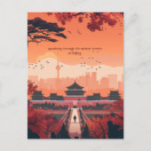 Reizen naar Beijing Briefkaart (Voorkant)
