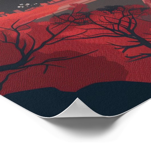 Reizen naar Beijing Poster (Hoek)