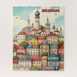 Reizen naar Belgrado Servië Legpuzzel