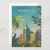 Reizen naar BENGALURU Kaart (Voorkant / Achterkant)