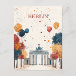 Reizen naar Berlijn Duitsland Briefkaart