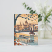 Reizen naar Boedapest Briefkaart (Staand voorkant)