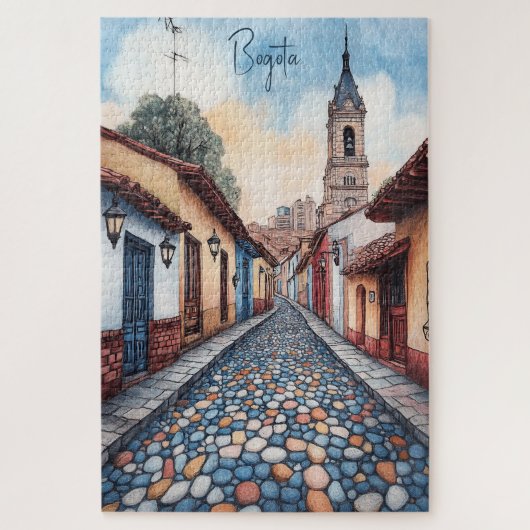 Reizen naar Bogota Columbia Legpuzzel (Verticaal)