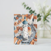 Reizen naar Bratislava Slowakije Briefkaart (Staand voorkant)