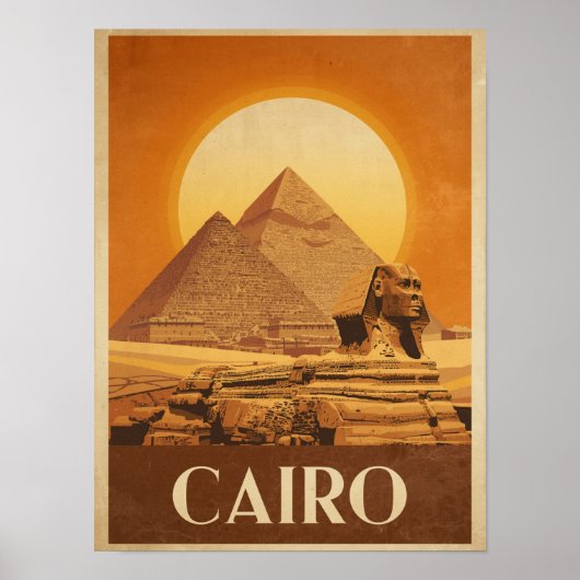  reizen naar Caïro Poster (Voorkant)