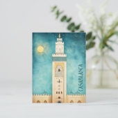 Reizen naar Casablanca Marokko Briefkaart (Staand voorkant)